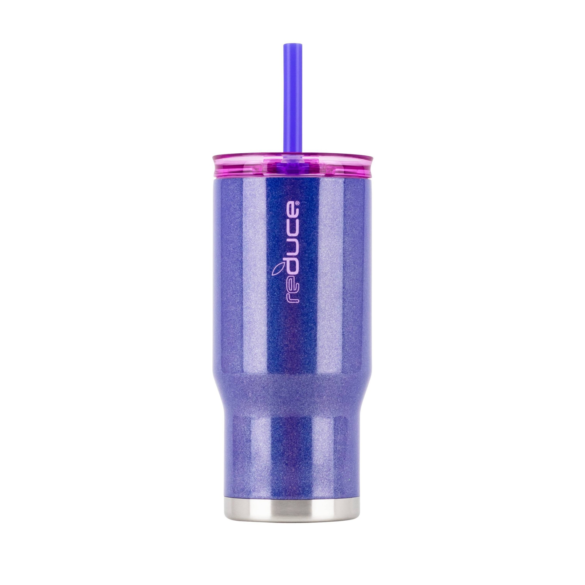 Reduce 14-Ounce Coldee Purple Tumbler