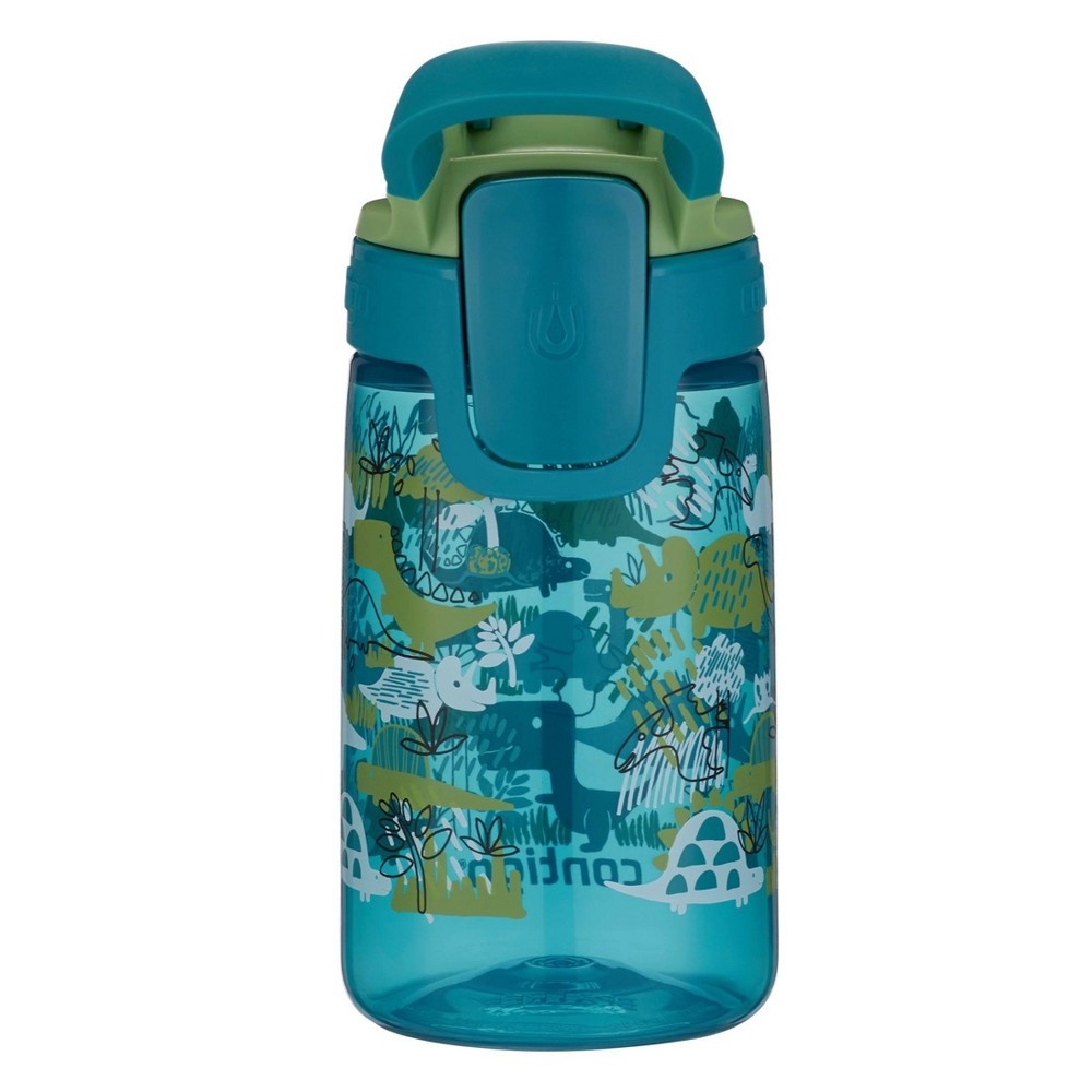 slide 2 of 4, Contigo Plastic Kids Autoseal Gizmo Water Bottle Green, 14 oz