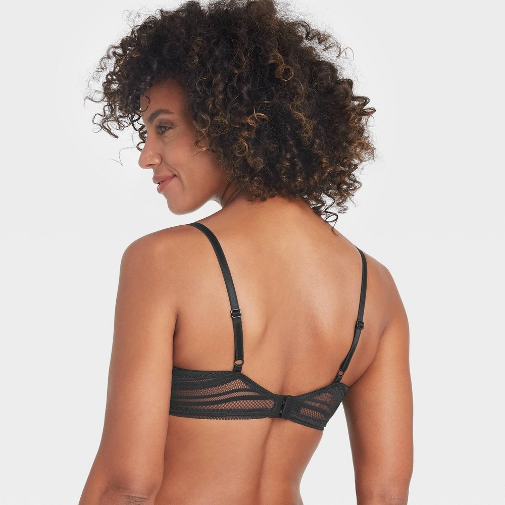 Women's High Apex Push-Up Bra - Auden Black 34D 1 ct