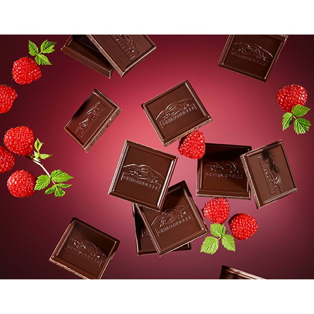 slide 2 of 5, Ghirardelli Intense Dark Chocolate Raspberry Radiance Squares - 4.8oz, 4.8 oz