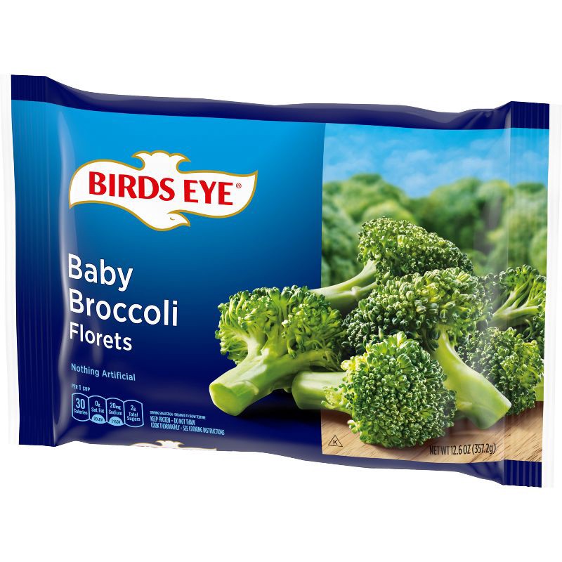 slide 2 of 6, Birds Eye Frozen Baby Broccoli Florets - 12.6oz, 12.6 oz