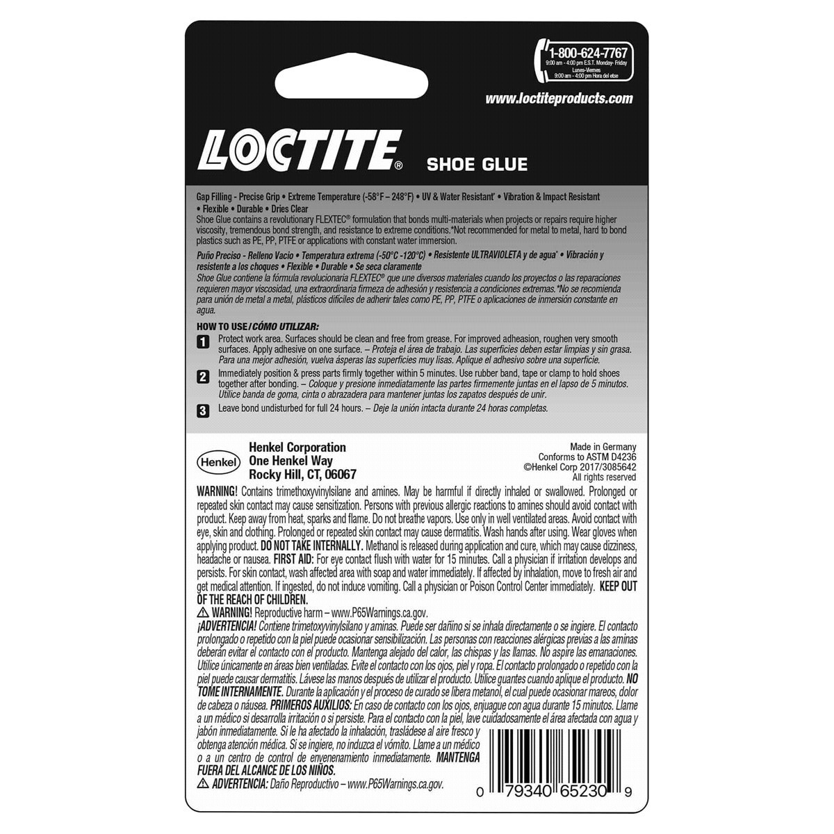slide 2 of 2, Loctite Shoe Glue Repair Adhesive, 0.6 fl oz