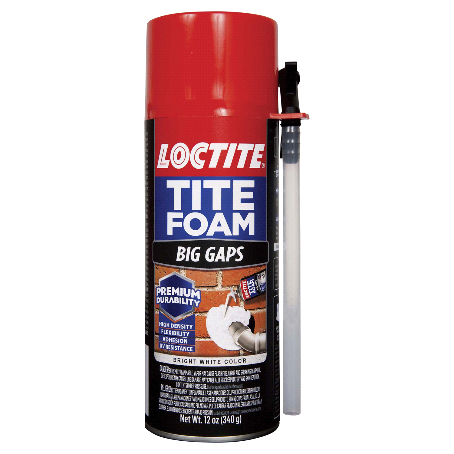 slide 1 of 1, Loctite Tite Foam Bug Gaps, 12 oz