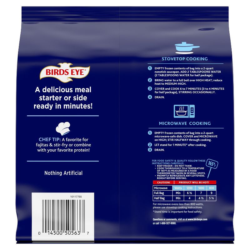 slide 6 of 6, Birds Eye Frozen Tri Colored Pepper & Onion Medley - 14.4oz, 14.4 oz