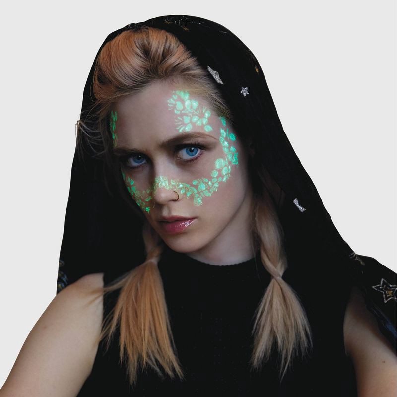 slide 1 of 3, Glow in the Dark Cream Halloween Costume Makeup - Hyde and EEK! Boutique™, 1 ct