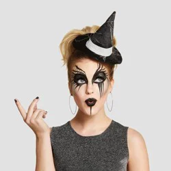 Black Solid Pot Just Add Water Halloween Makeup with Brush: Hyde and EEK! Boutique™