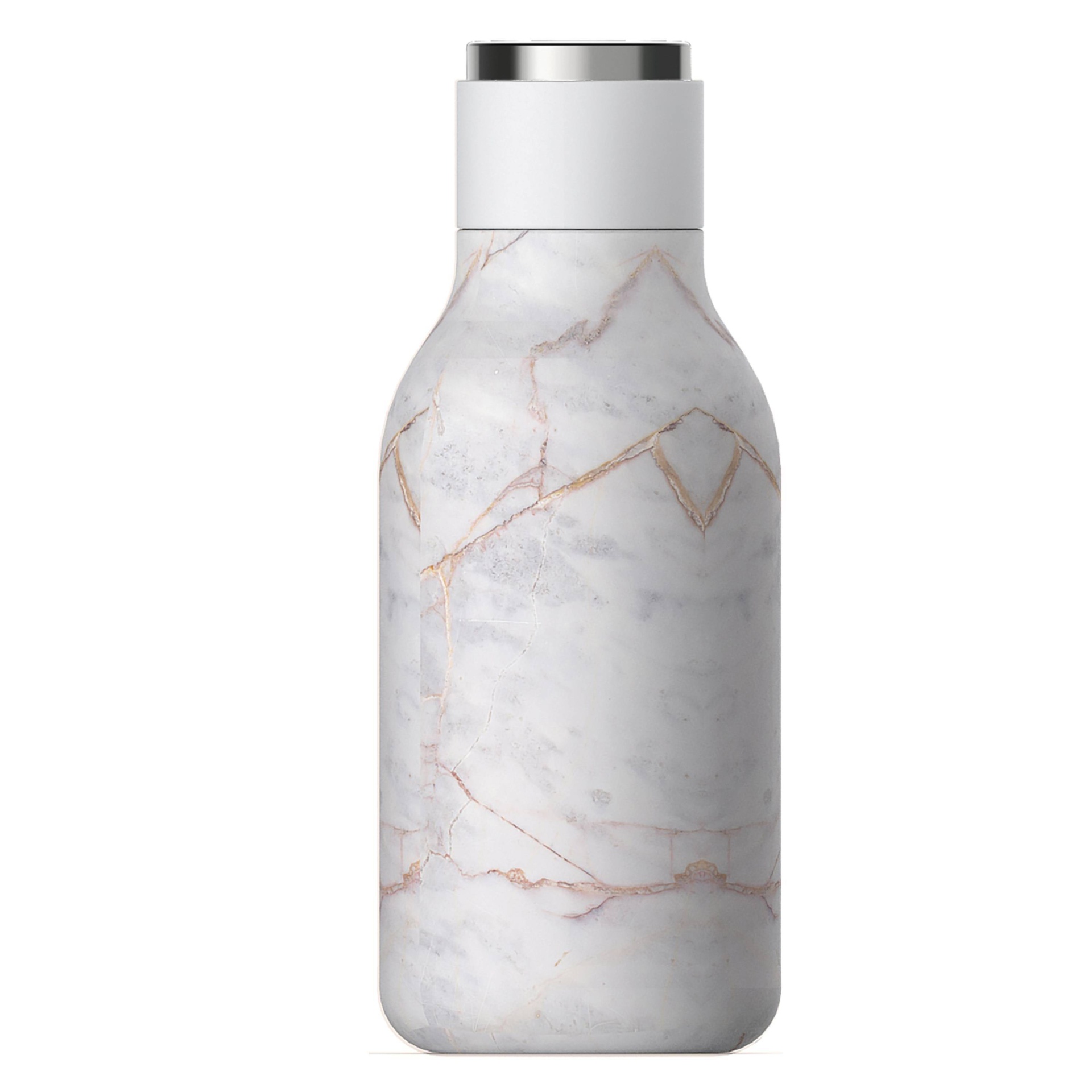 slide 1 of 3, ASOBU Urban stainless steel water bottle - Marble, 1 ct