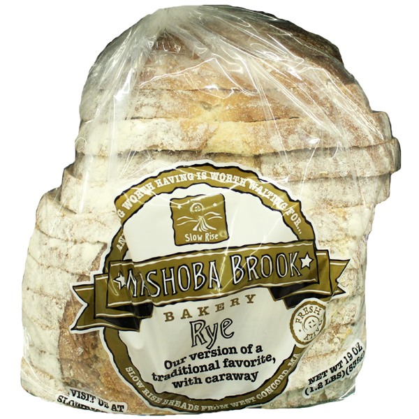slide 1 of 1, Nashoba Brook Bakery Bread - Deli Rye Half, 19 oz