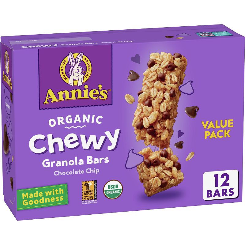 slide 1 of 5, Annie's Chocolate Chip Chewy Value Pack - 10.68oz, 10.68 oz