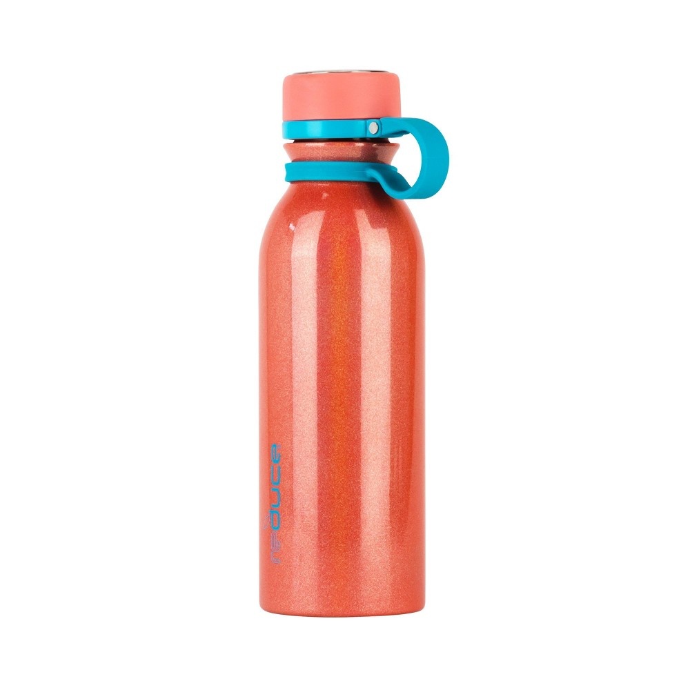 slide 2 of 4, Reduce Stainless Steel Glitter Sherbert Hydro Pro Bottle Pink, 18 oz