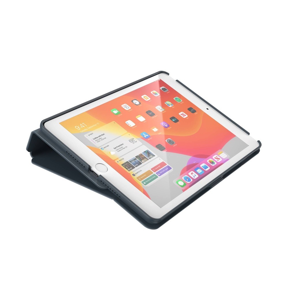 slide 8 of 8, Speck Balance Folio Protective Case for Apple iPad 10.2-inch - Stormy Gray, 1 ct