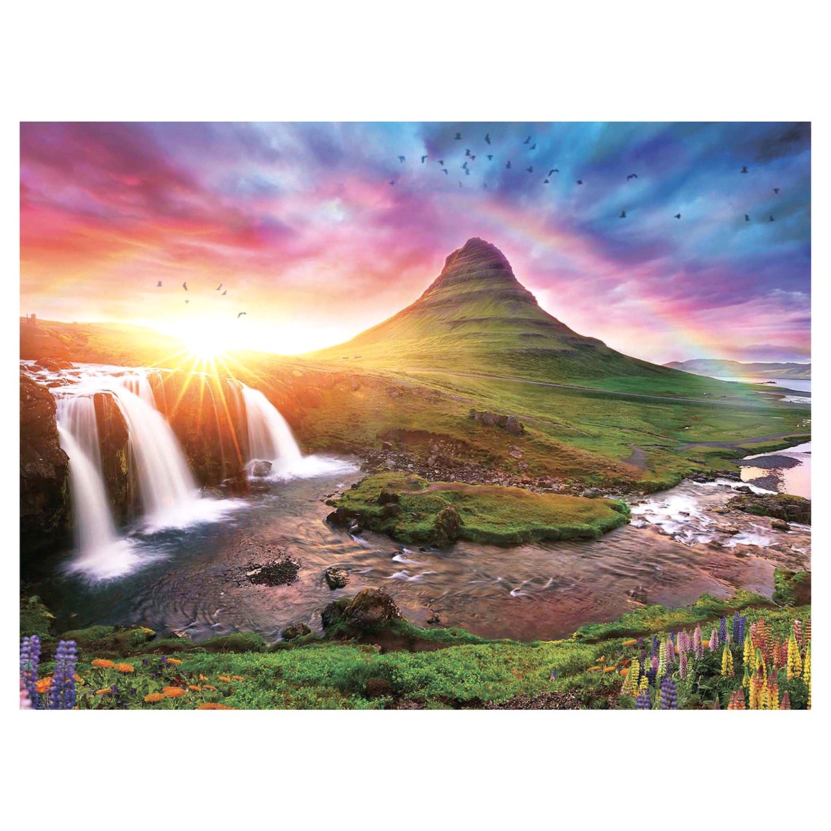 slide 2 of 2, Iceland Sunset Puzzle Assortment, 1500 ct, 1 ct