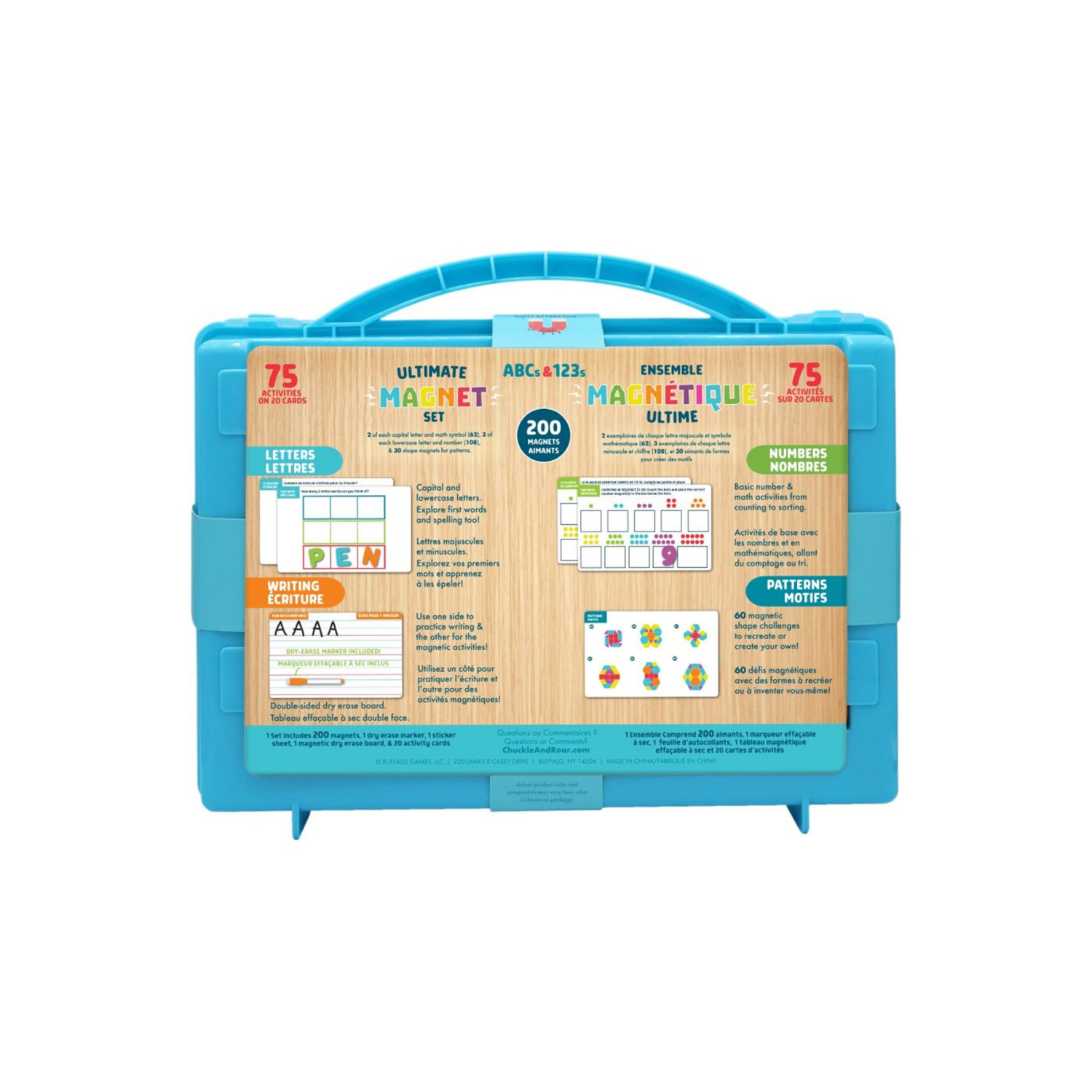 slide 2 of 2, Chuckle & Roar ABC's and 123's Ultimate Magnet Set, 1 ct