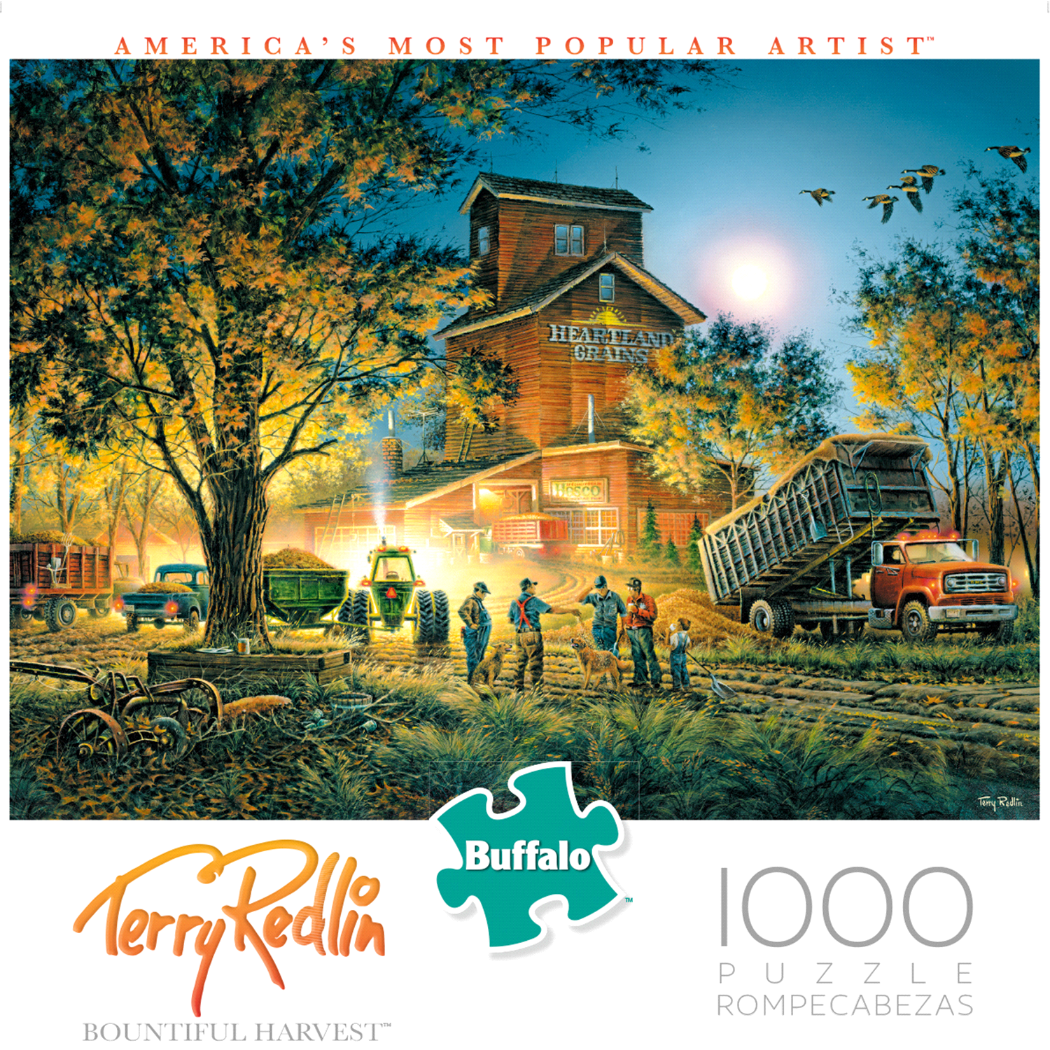 slide 1 of 1, Buffalo Games Terry Redlin Jigsaw Puzzle Assortment, 1000 ct