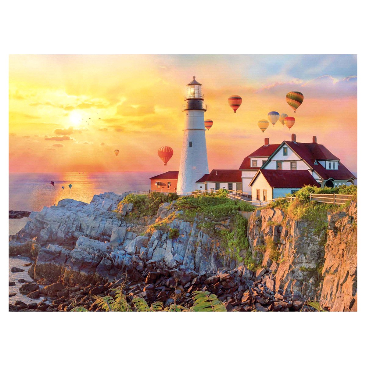 slide 2 of 2, Buffalo Photography, Safe Passage, 1000 Ct, 1000 ct