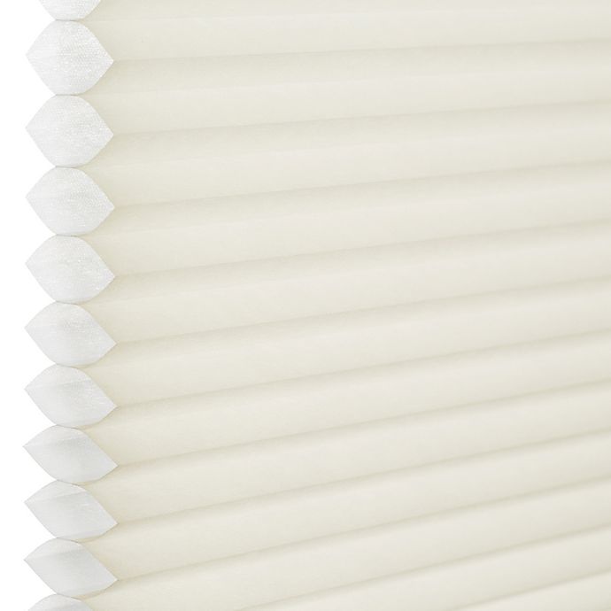 slide 2 of 3, GLOWE Cordless Light Filtering Cellular Shade - Natural, 34 in x 72 in