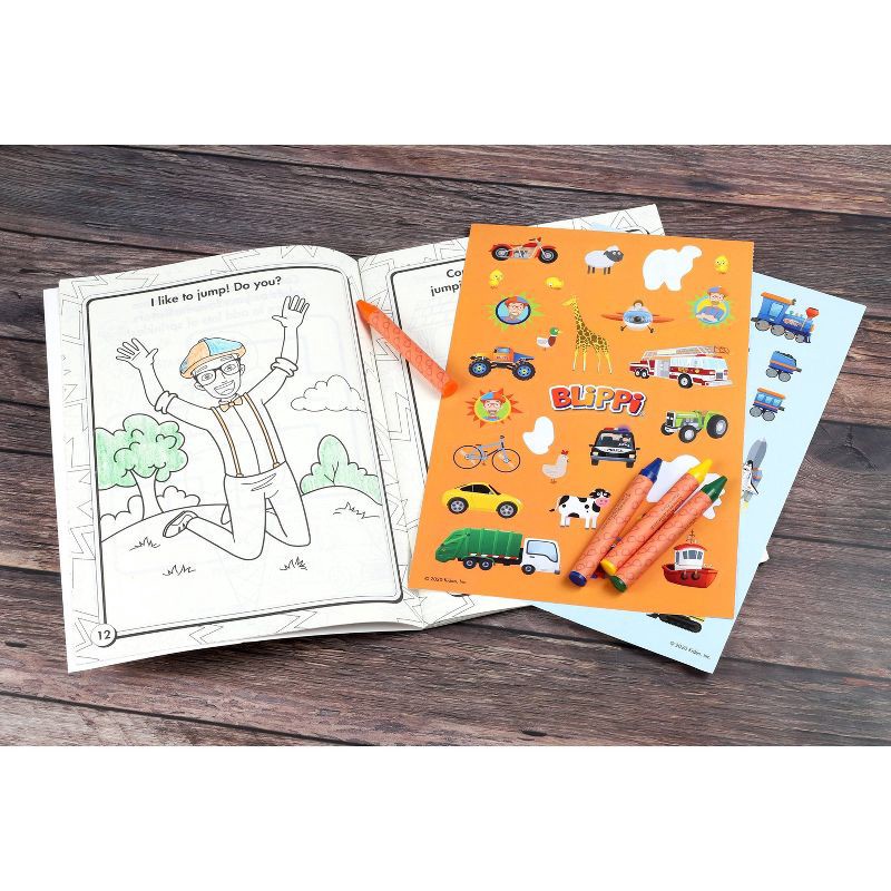 slide 4 of 5, Studio Fun Blippi: I Like That! - (Mixed media product), 1 ct