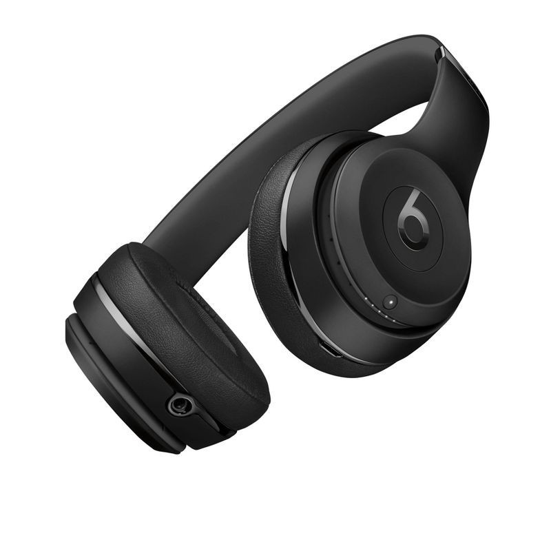 slide 3 of 10, Beats Solo³ Bluetooth Wireless All-Day On-Ear Headphones - Black, 1 ct