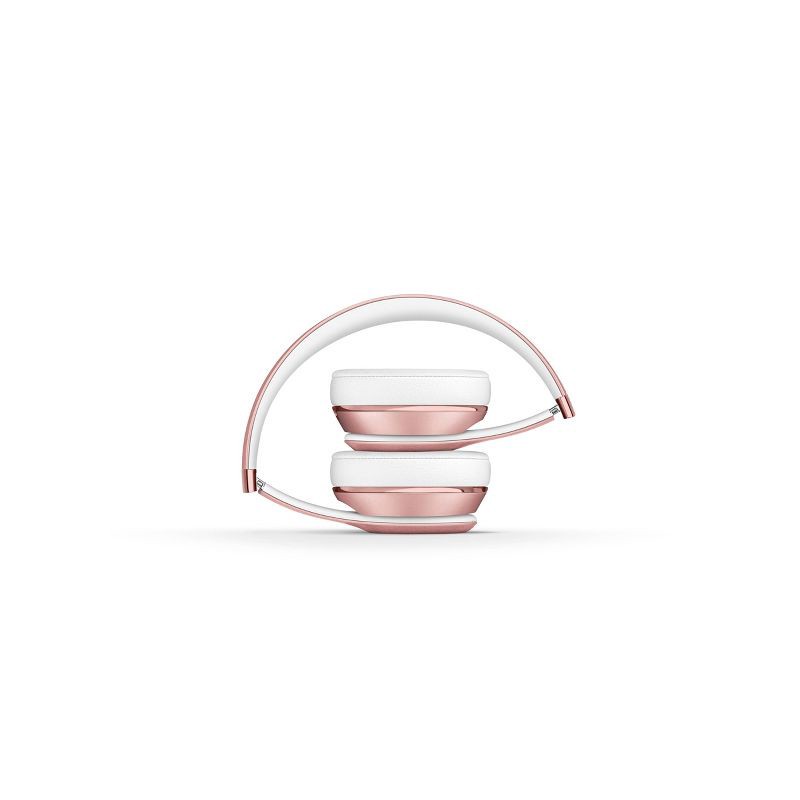 slide 4 of 10, Beats Solo³ Bluetooth Wireless All-Day On-Ear Headphones - Rose Gold, 1 ct