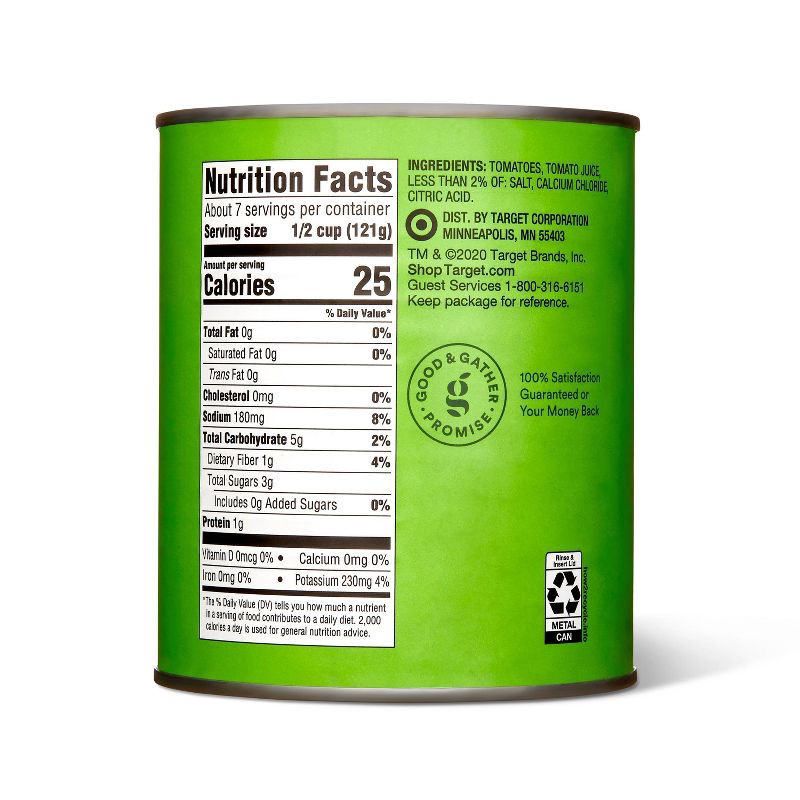slide 2 of 3, Petite Diced Tomatoes - 28oz - Good & Gather™, 28 oz