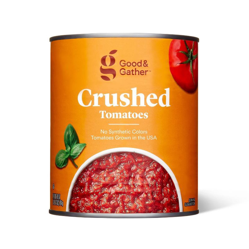 slide 1 of 4, Crushed Tomatoes 28oz - Good & Gather™, 28 oz