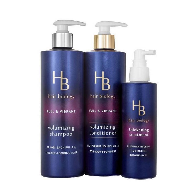slide 8 of 11, Hair Biology Thickening Spray with Biotin and Caffeine for Gray Hair- 6.4 fl oz, 6.4 fl oz