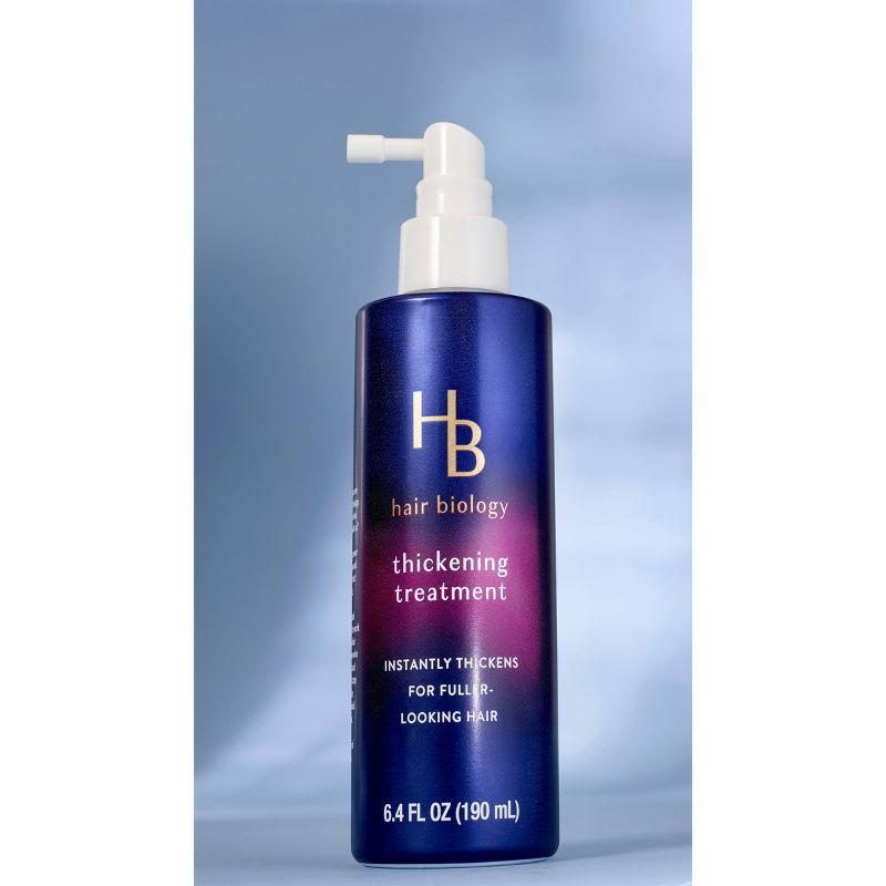 slide 6 of 11, Hair Biology Thickening Spray with Biotin and Caffeine for Gray Hair- 6.4 fl oz, 6.4 fl oz