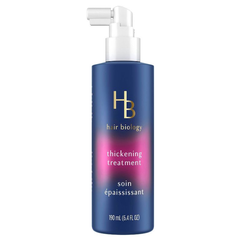 slide 1 of 11, Hair Biology Thickening Spray with Biotin and Caffeine for Gray Hair- 6.4 fl oz, 6.4 fl oz