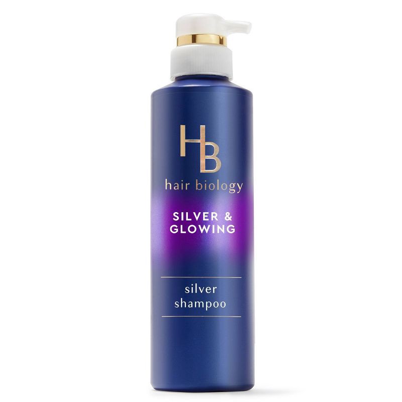 slide 1 of 11, Hair Biology Purple Shampoo with Biotin for Gray Hair - 12.8 fl oz, 12.8 fl oz