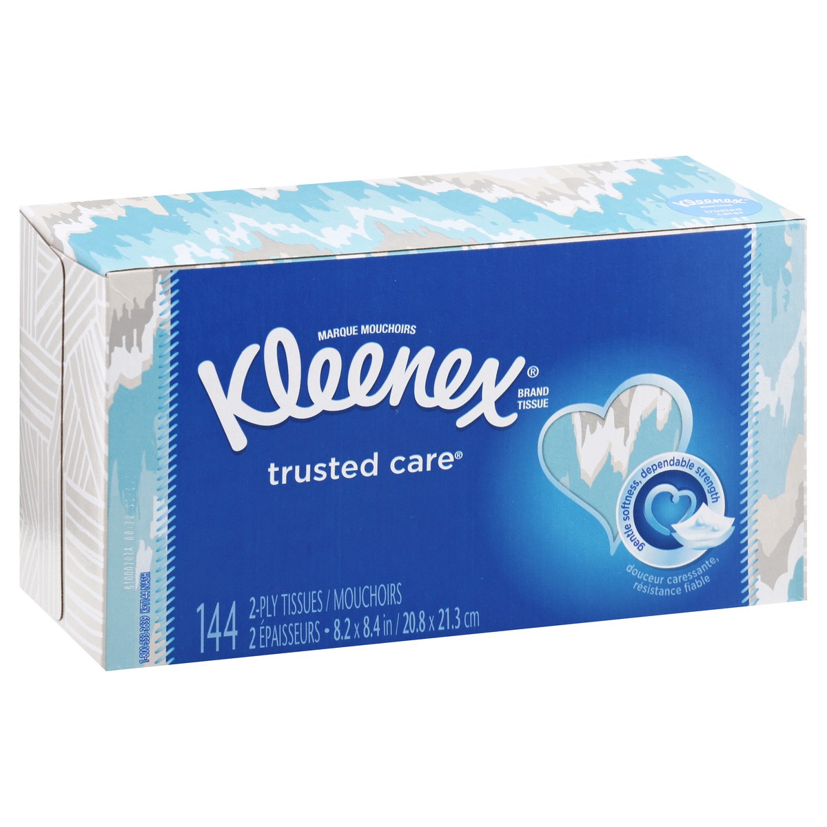 slide 2 of 9, Kleenex Trusted Care 2-Ply Tissue 144 ea, 144 ct