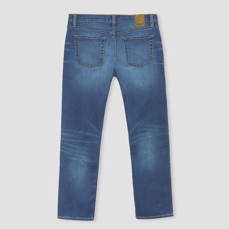 slide 2 of 2, Men's Fit Jeans - Goodfellow & Co™ Medium Wash 34x32: Mid Rise, Relaxed Leg Denim, 1 ct