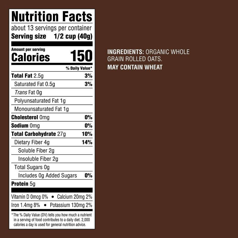 slide 3 of 3, Organic Old Fashioned Oats - 18oz - Good & Gather™, 18 oz