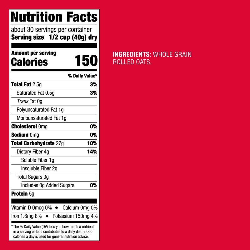 slide 4 of 4, Old Fashioned Oats - 42oz - Good & Gather™, 42 oz