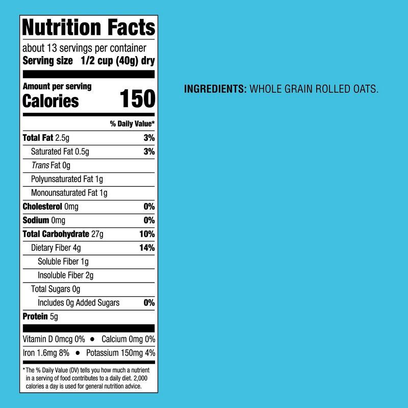 slide 4 of 4, Quick Oats - 18oz - Good & Gather™, 18 oz