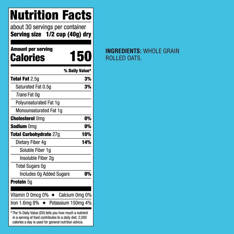 slide 4 of 4, Quick Oats - 42oz - Good & Gather™, 42 oz