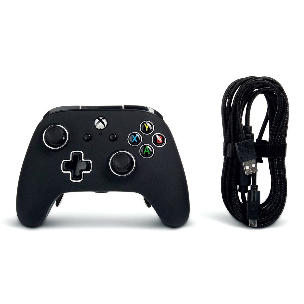 slide 4 of 17, PowerA Fusion Pro Wired Controller for Xbox One - Black, 1 ct