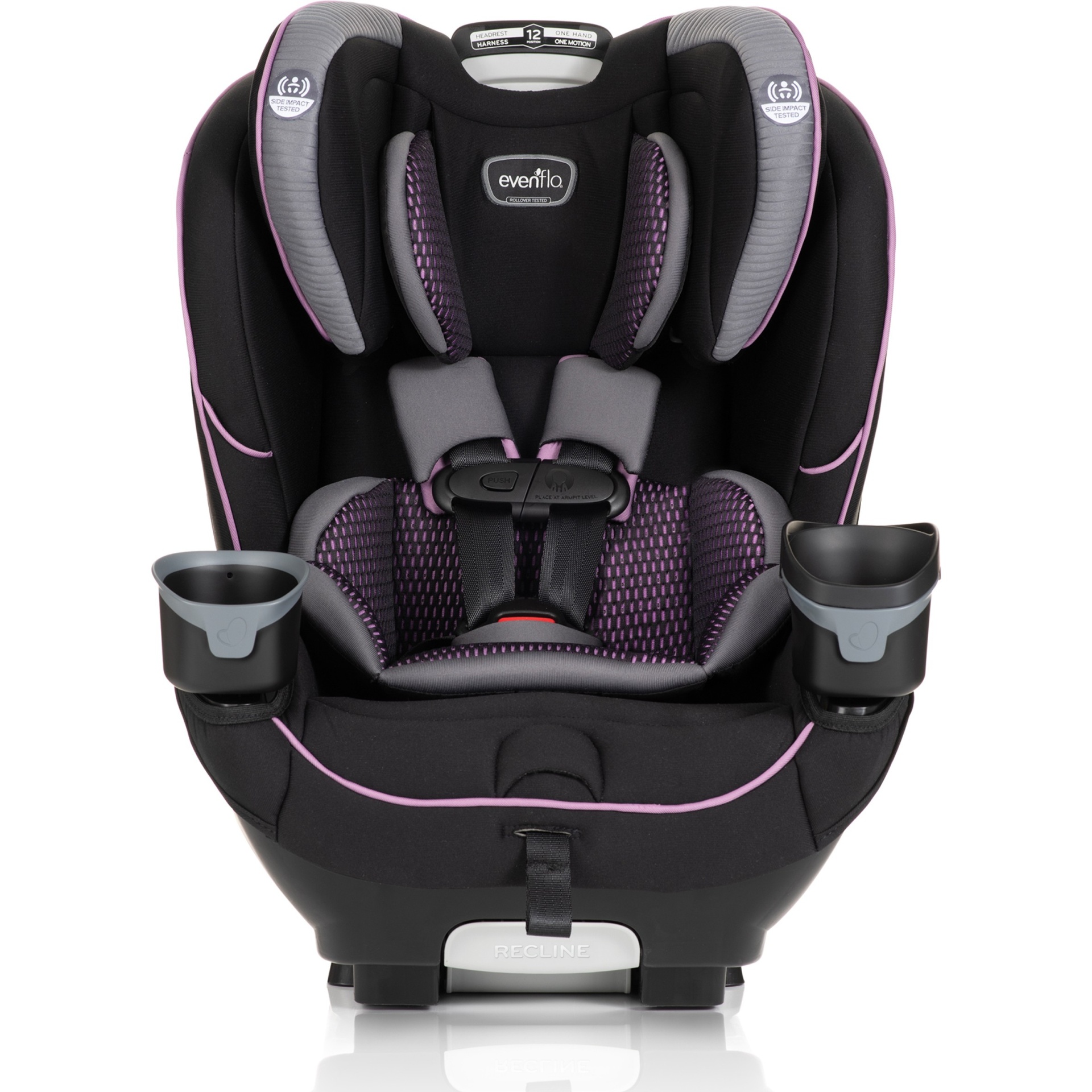 slide 1 of 28, Evenflo EveryFit All in One Convertible Car Seat - Augusta, 1 ct