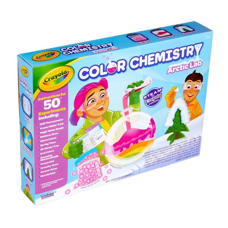 slide 2 of 4, Crayola 50pc Color Chemistry Arctic Lab Craft Set, 50 ct