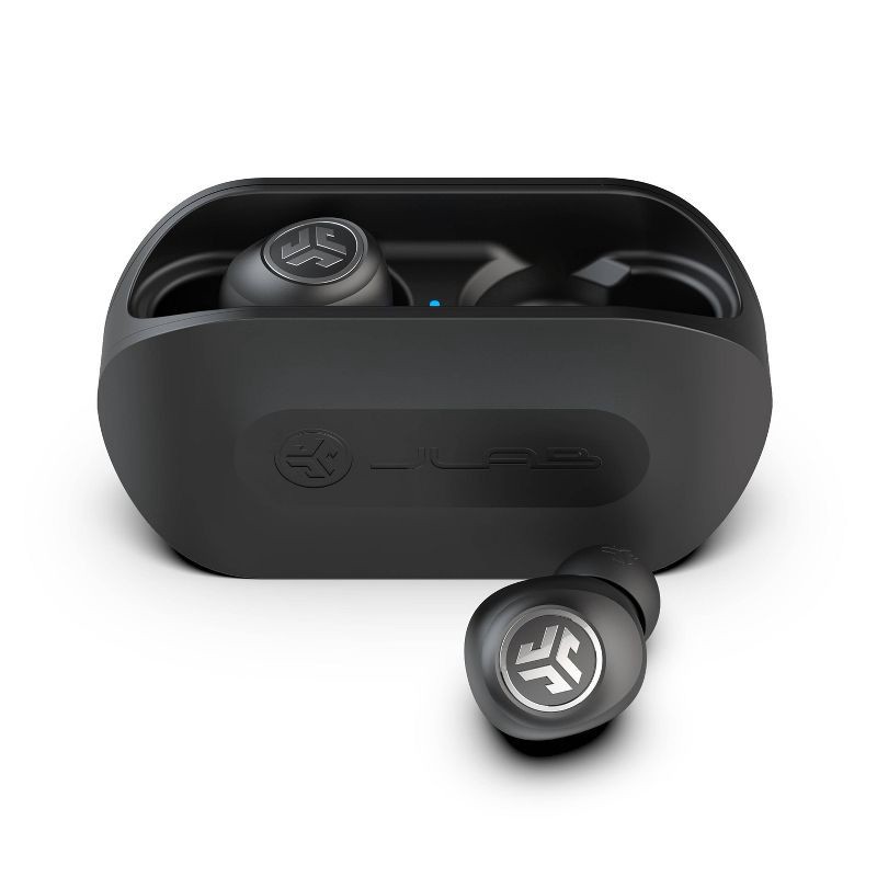 slide 1 of 7, JLab GO Air True Wireless Bluetooth Earbuds - Black, 1 ct