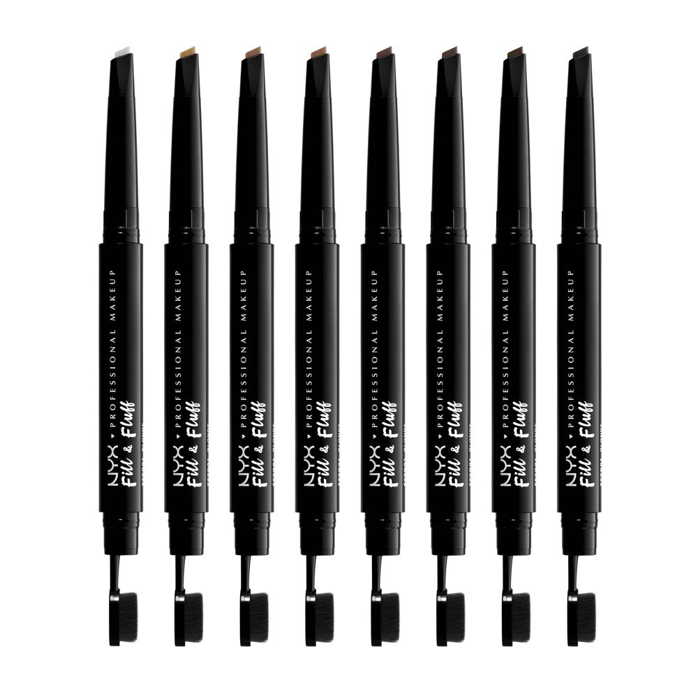 slide 6 of 6, NYX Professional Makeup Fill & Fluff Eyebrow Pomade Pencil Clear - 0.007oz, 0.007 oz