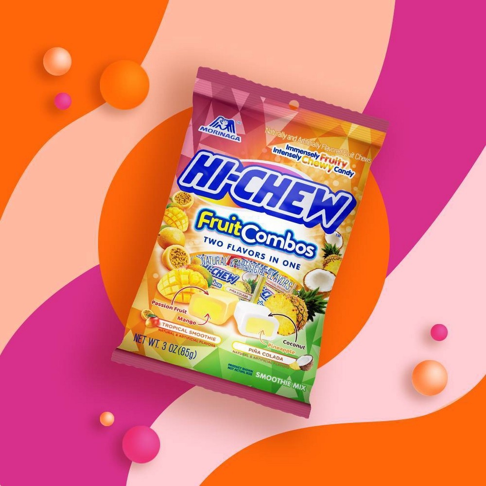 slide 3 of 11, Hi-Chew Hi Chew Fruit Combos Peg Bag, 3 oz