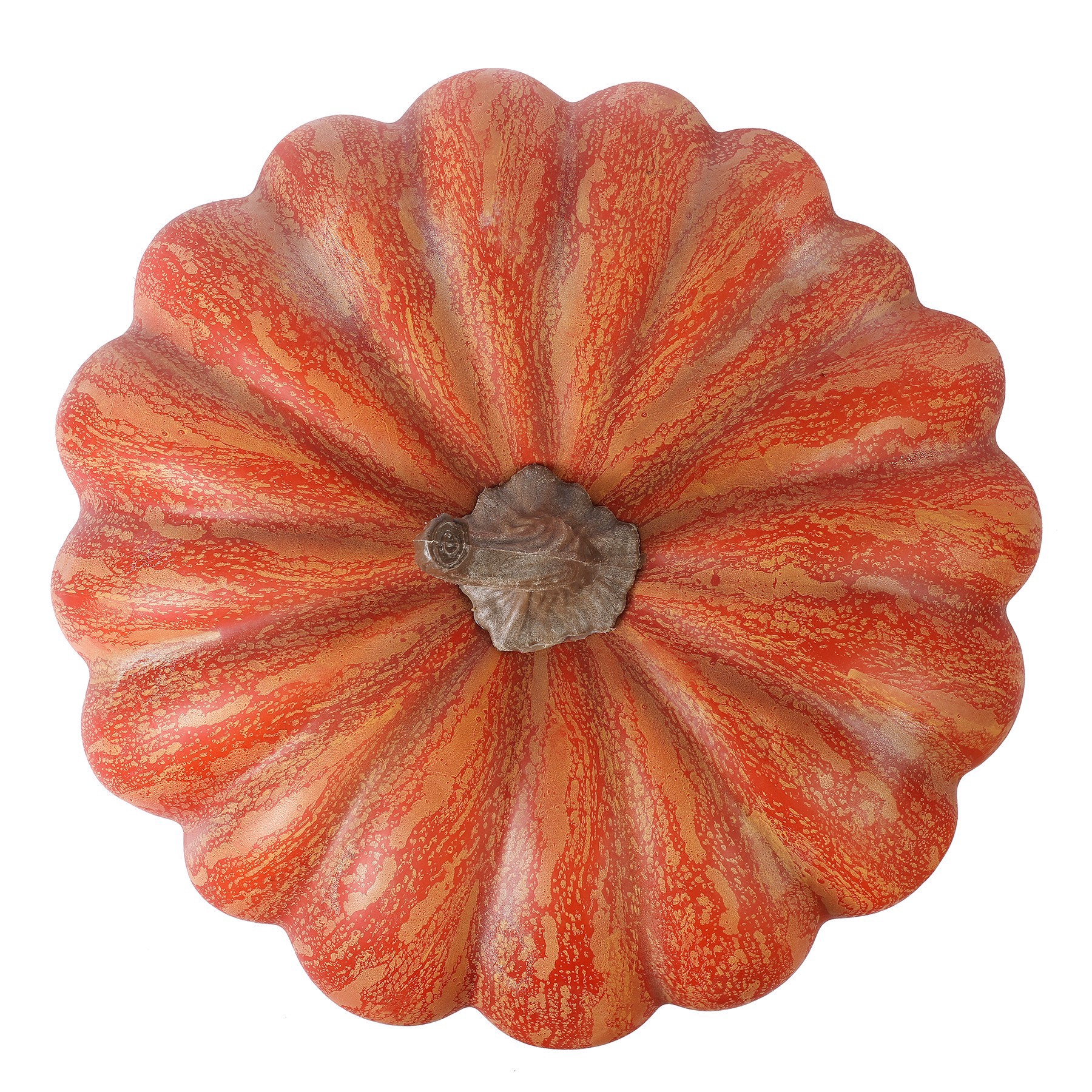 slide 2 of 2, 15" Dark Orange Decorative Pumpkin By Ashland, 15 in x 15 in x 13 in