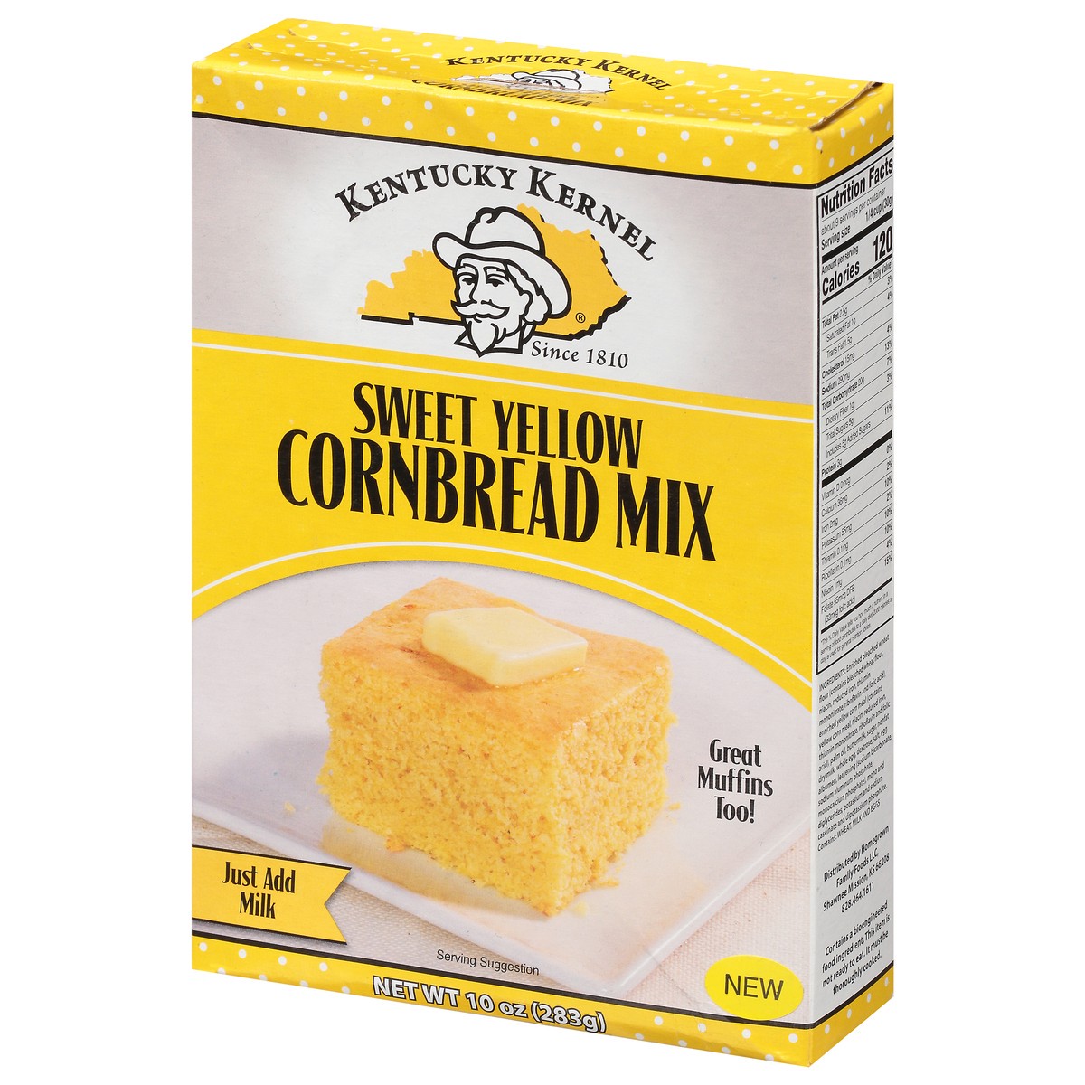 slide 7 of 9, Kentucky Kernel Kentucky Kernal Sweet Yellow Cornbread Mix, 10 oz