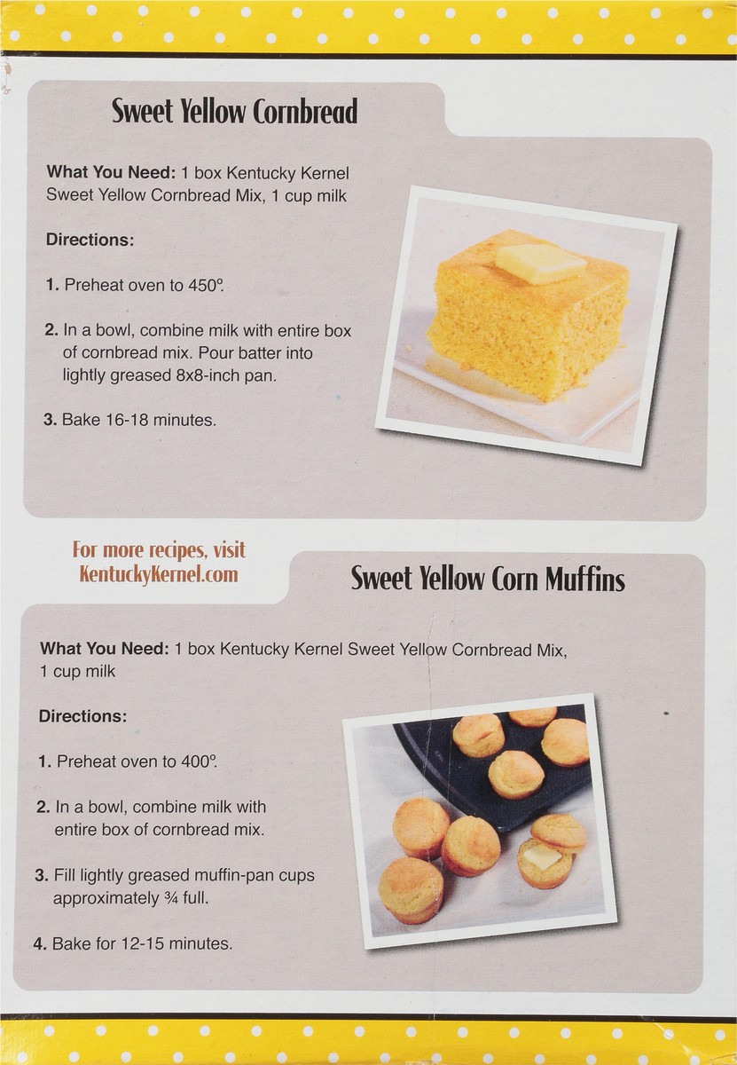 slide 6 of 9, Kentucky Kernel Kentucky Kernal Sweet Yellow Cornbread Mix, 10 oz
