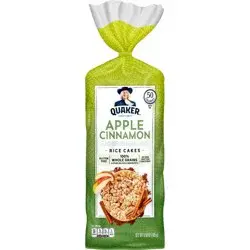 Quaker Large Rice Cake Apple Cinn - 6.53oz