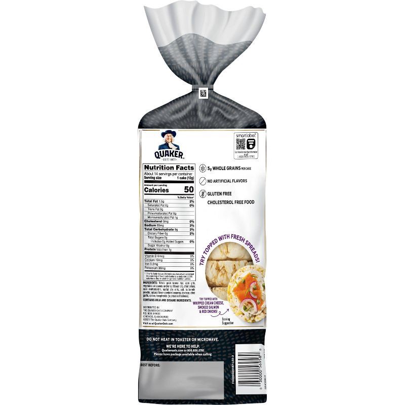 slide 2 of 6, Quaker Everything Gluten Free Rice Cakes - 5.9oz, 5.9 oz