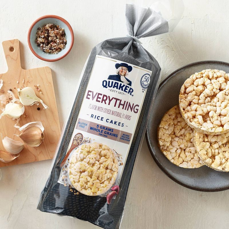 slide 3 of 6, Quaker Everything Gluten Free Rice Cakes - 5.9oz, 5.9 oz