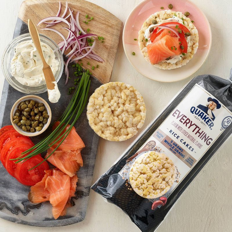 slide 4 of 6, Quaker Everything Gluten Free Rice Cakes - 5.9oz, 5.9 oz