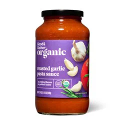 Organic Roasted Garlic Pasta Sauce 24oz - Good & Gather™