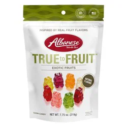 Albanese World's Best True to Fruit Gummi Bears – 7.75oz